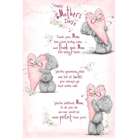 Mother's Day Mum Verse Me to You Bear Mother's Day Card £3.59